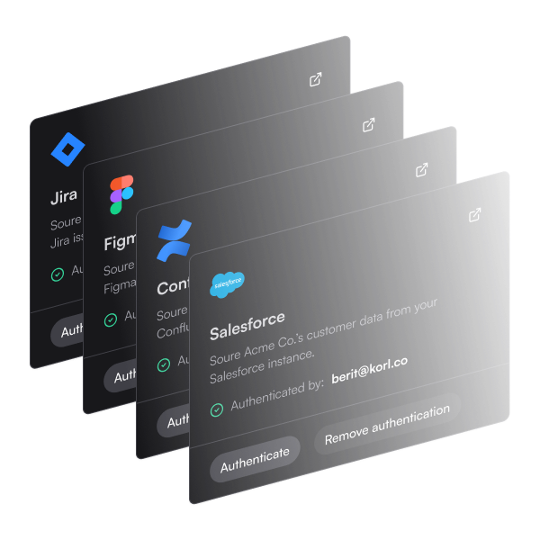 Korl connects to your existing tools